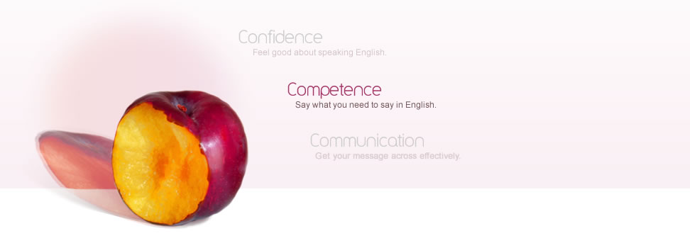 Competence - Say what you need to say in English.